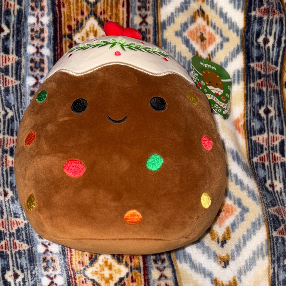 Maldon the Fruit Cake Squishmallow.